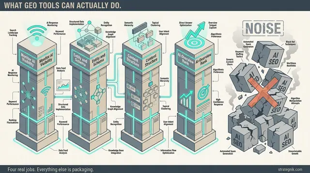 The Best GEO & AEO Tools in 2026 (And What They Can't Do)