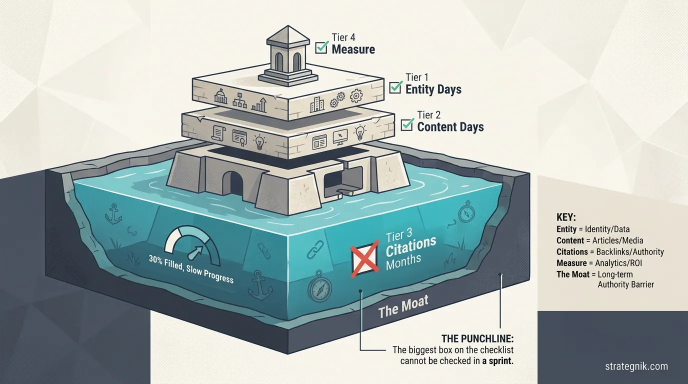 The Generative Engine Optimization Checklist: 20 Fixes by Impact — Strategnik