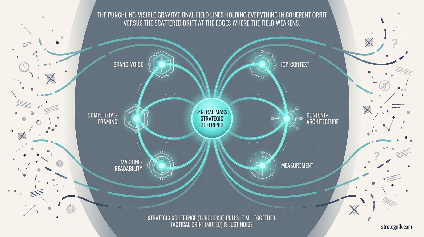 Your Brand's Context Field: Why AI Without Shared Context Just Scales the Chaos — Strategnik
