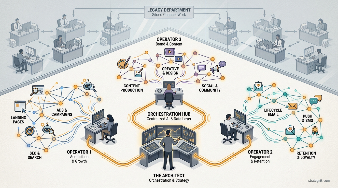 The Marketing Org Chart Is Being Rewritten — Strategnik