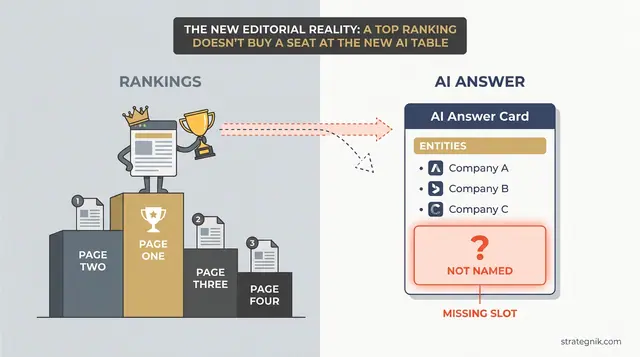 You Rank on Google but Don't Exist in ChatGPT. Here's Why.