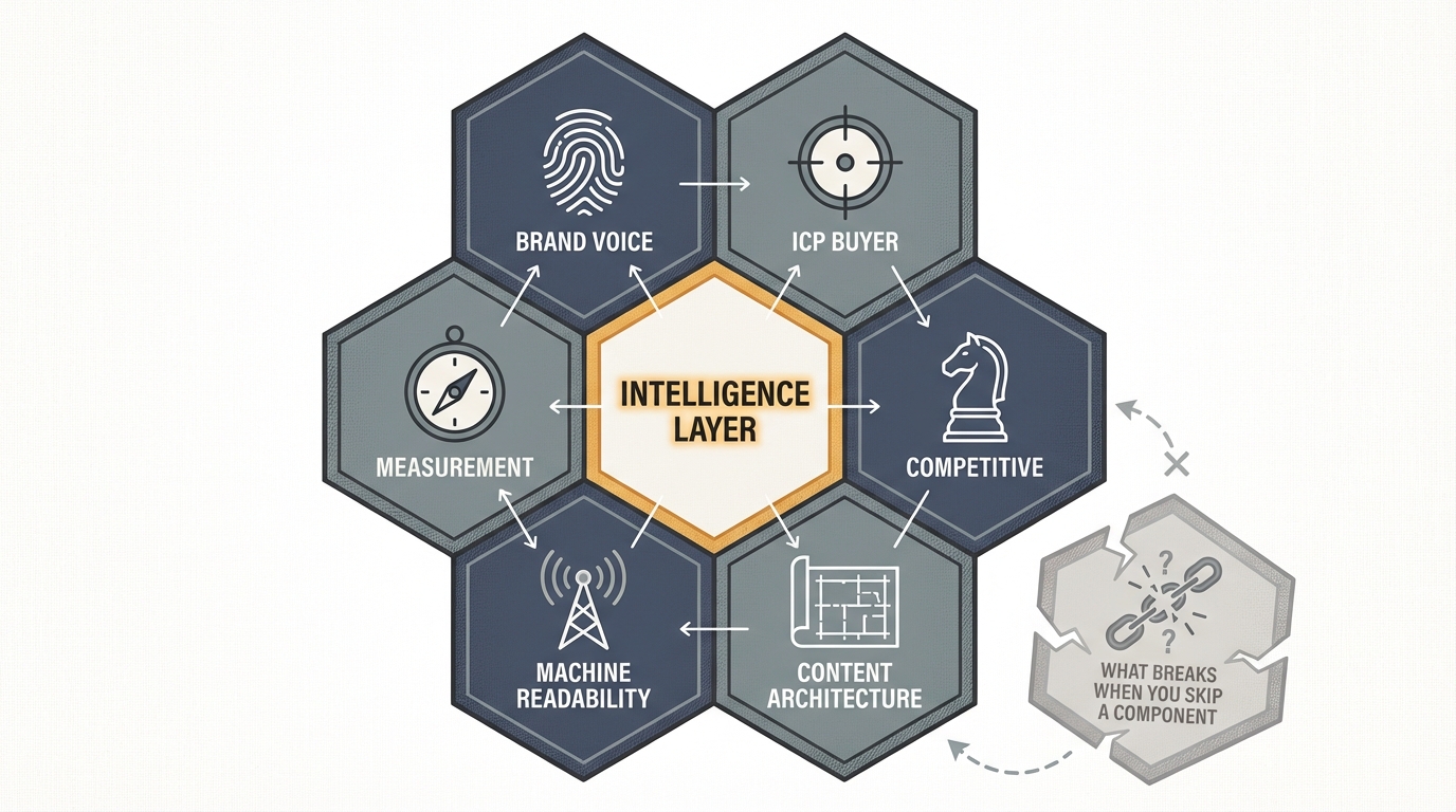 The Six Components of an Intelligence Layer